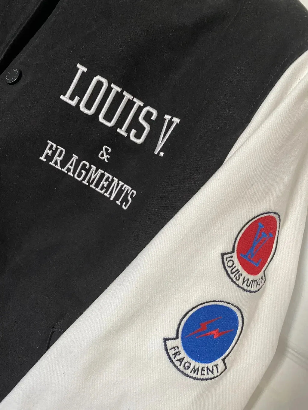 Louis Vuitton Fragment Letterman Varsity Jacket