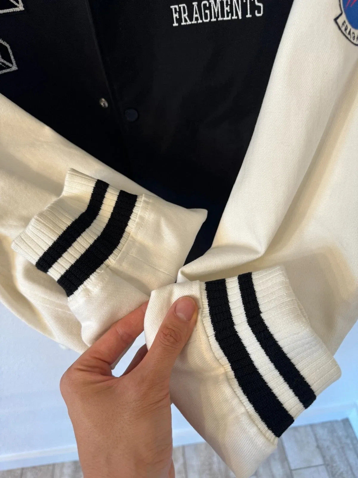 Louis Vuitton Fragment Letterman Varsity Jacket