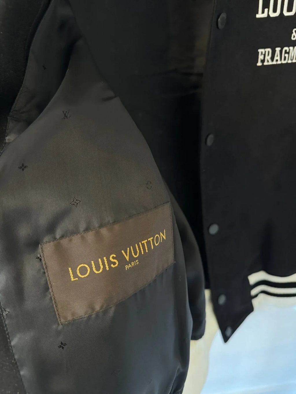Louis Vuitton Fragment Letterman Varsity Jacket