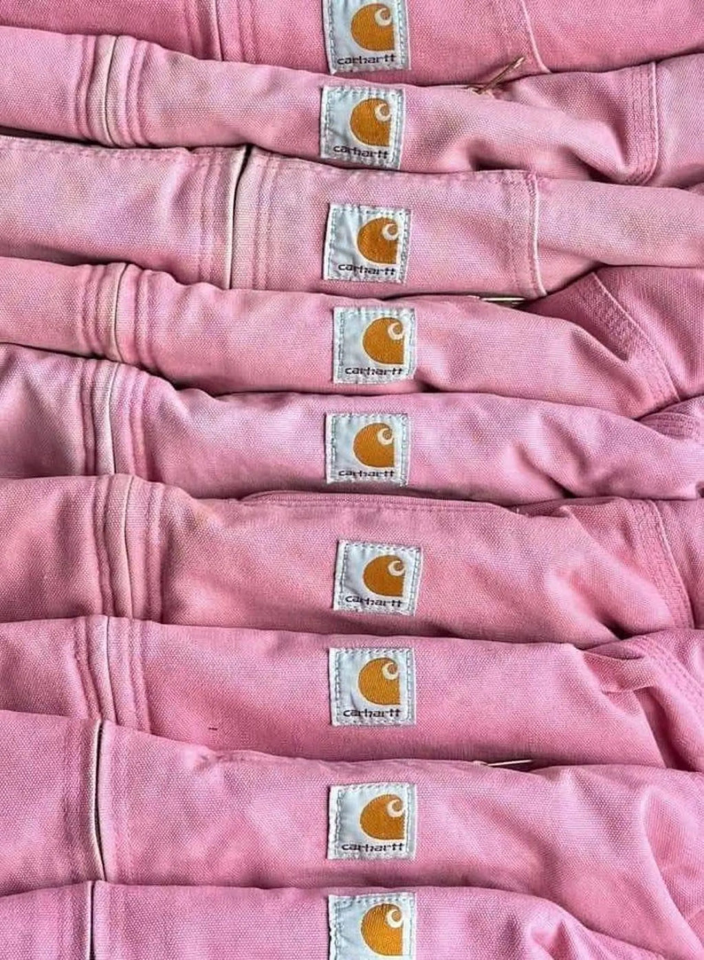 Carhartt Dusty Rose Pink Hooded Active Jackets