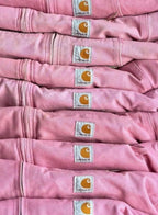 Carhartt Dusty Rose Pink Hooded Active Jackets