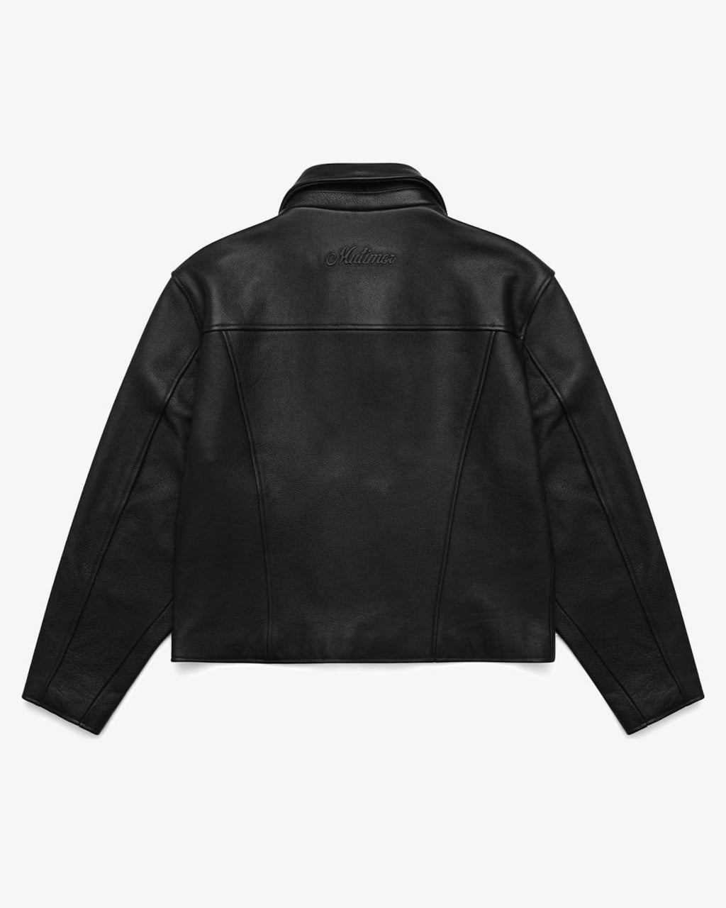 Mutimer Black Leather Jacket