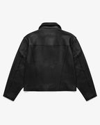 Mutimer Black Leather Jacket