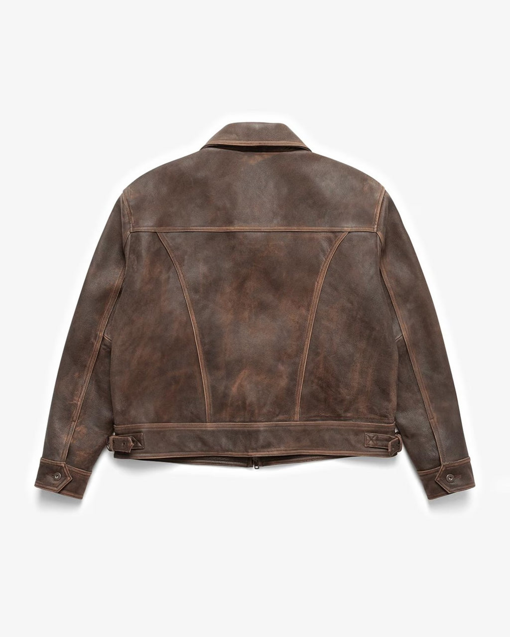 Mutimer Black Leather Jacket