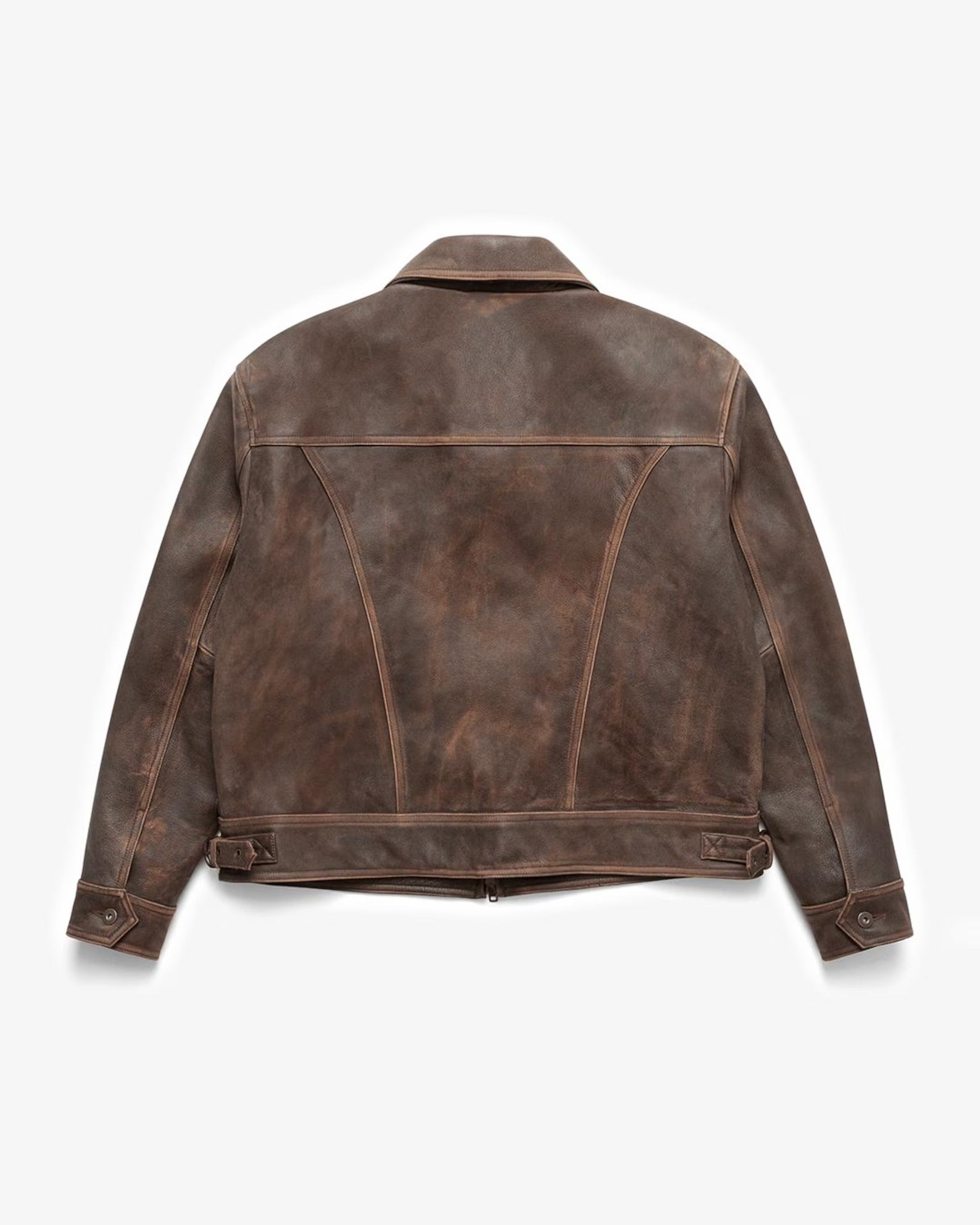 Mutimer Black Leather Jacket