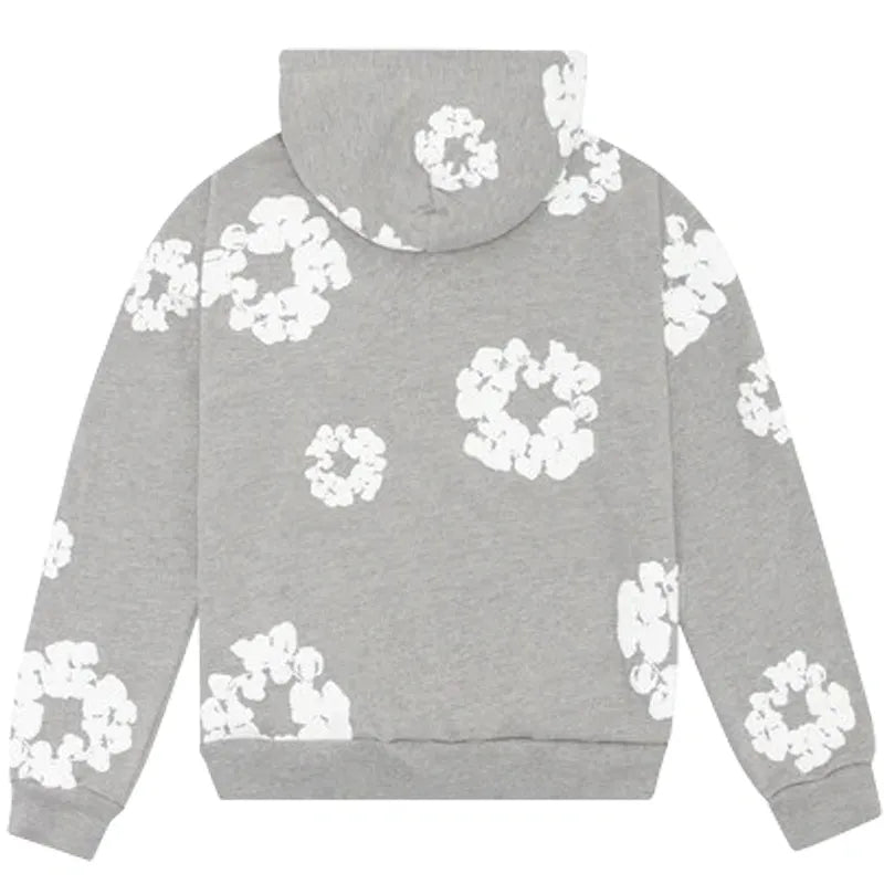Denim Tear Mono Cotton Wreath Hoodie