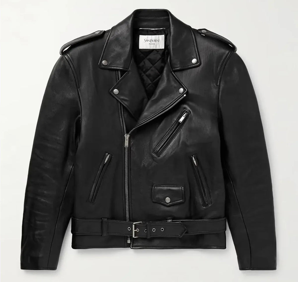 Saint-Laurent-Leather-Jacket