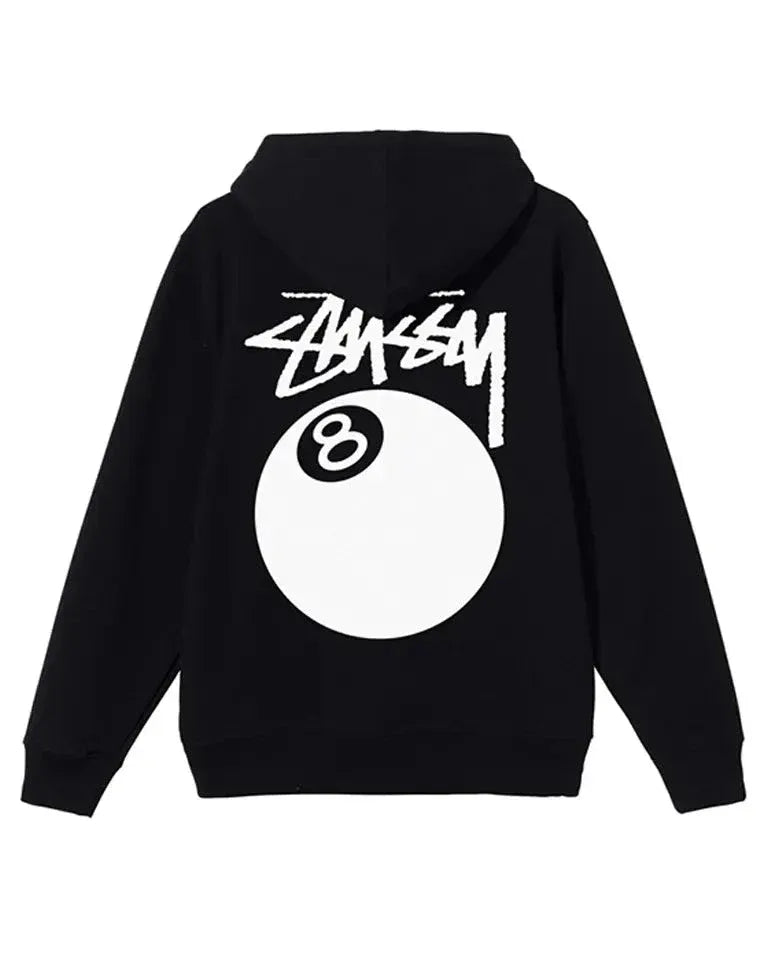 Stussy-8-Ball-Hoodie-Black