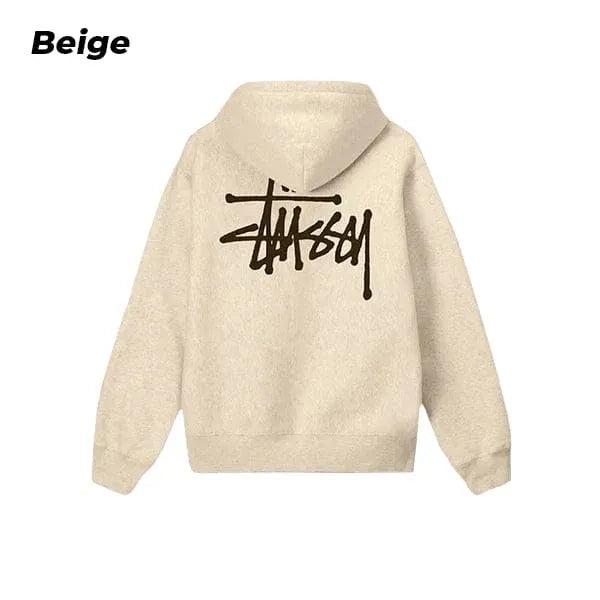 Stussy-Pullover-Hoodie-Beige