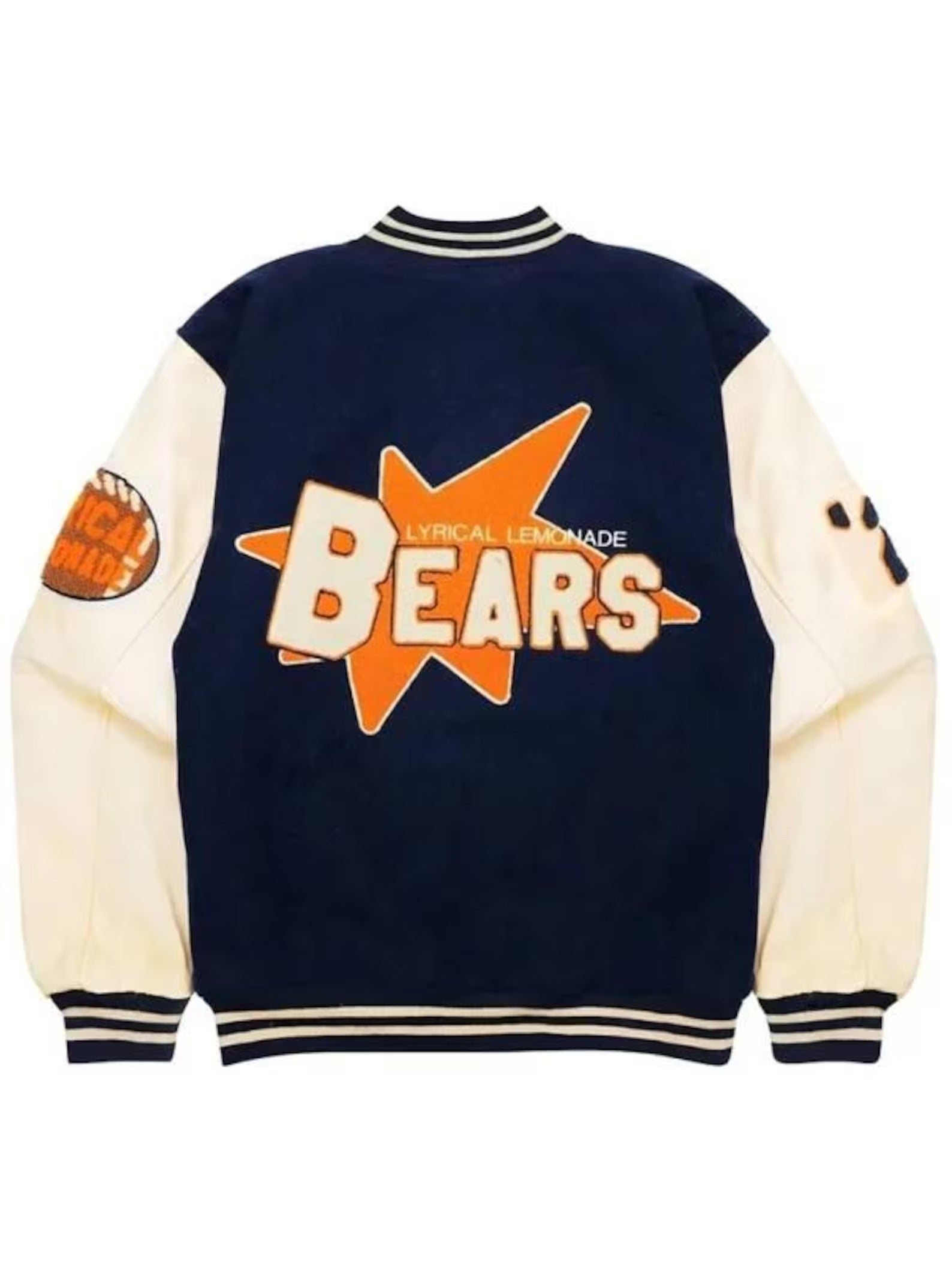 Style Chicago Bears x Lyrical Lemonade Varsity Jacket