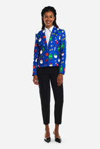 Green Christmas Blazer