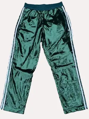 KoRn-x-Adidas-Green-Sequin-Tracksuit