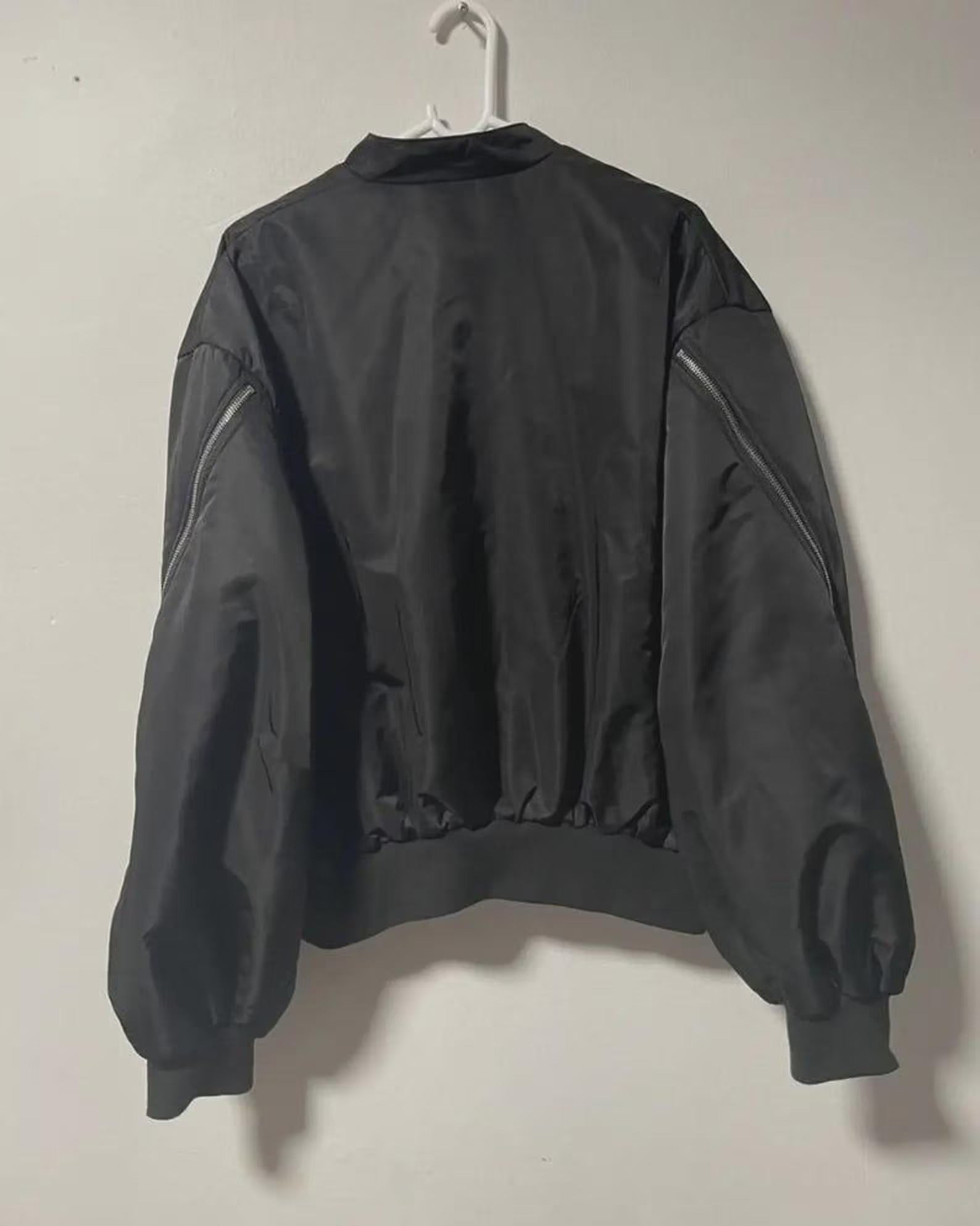 Mowalola Runway My City Vintage Bomber Jackets In Black