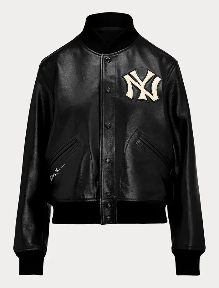 Polo Ralph Lauren Yankees Leather Jacket