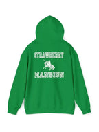 Strawberry-Pullover-Blue-Hoodie