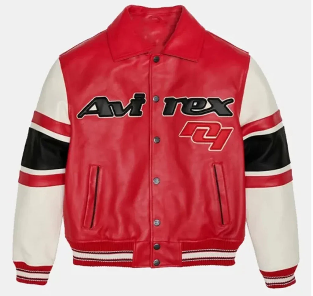 Avirex-The-Legend-Jacket-Red