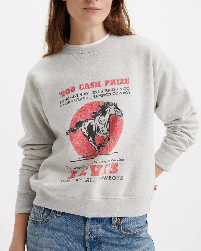 LEVI’S Cash Prize Graphic Crewneck Sweatshirt