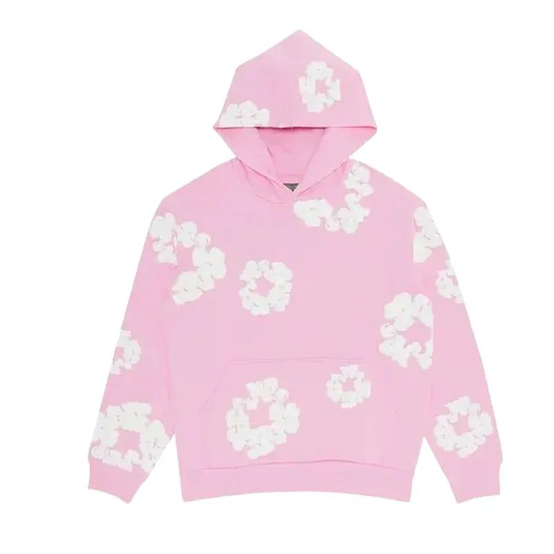 Denim Tear Mono Cotton Wreath Hoodie