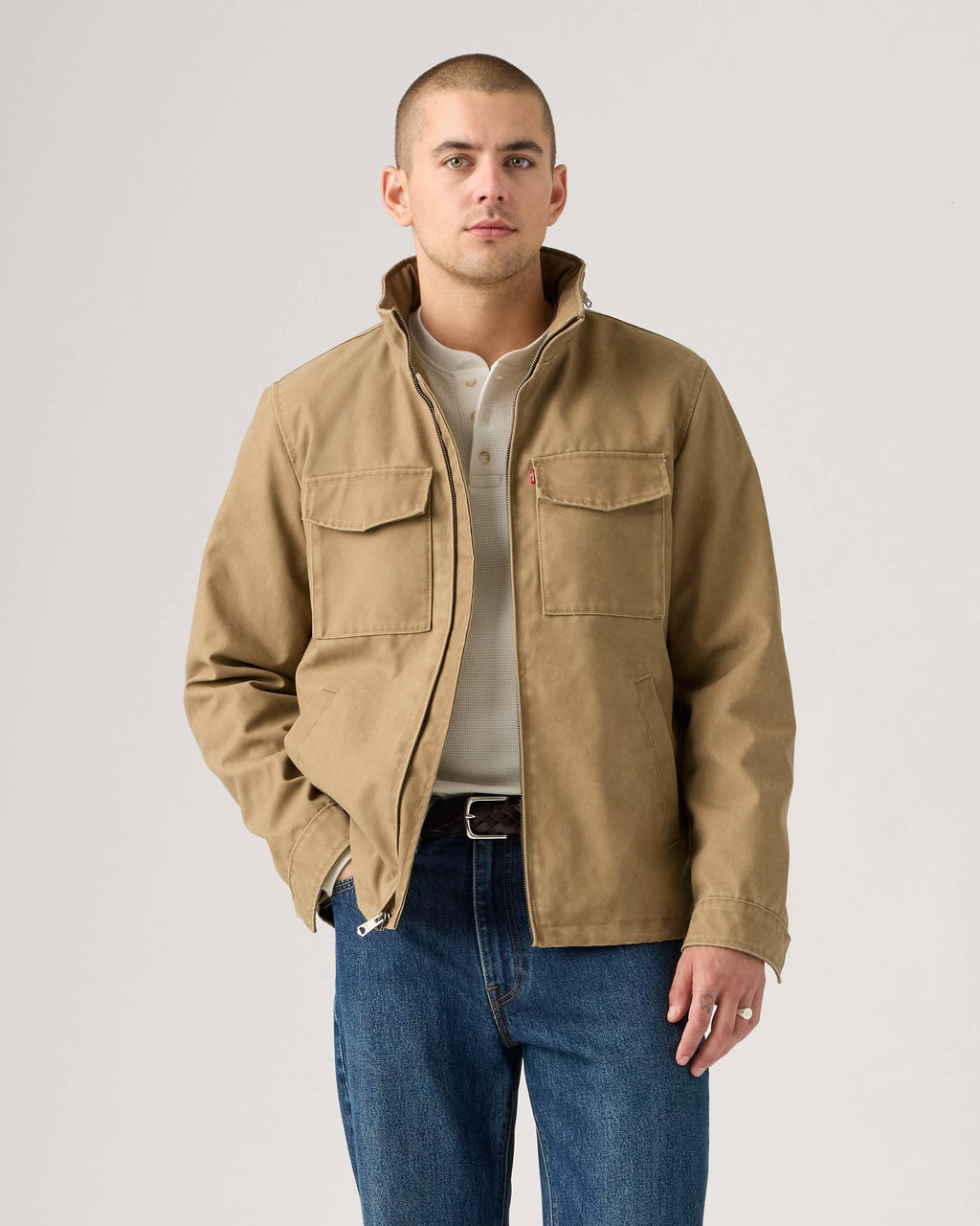 Levi's Men's Military Two Chest Pocket Jacket