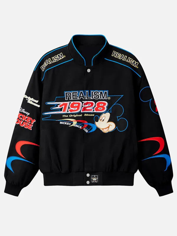Realism x Disney Formula 1 Black Racing Jacket