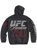 UFC Freedom 250 Black Windbreaker Jacket