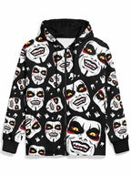 WWE Danhausen AOP Zip Up Hooded Jacket