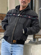 Carhartt Aztec Jacket - Vintage Southwestern Canvas Jacket