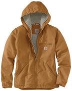 Carhartt Active Jacket Dusty Rose Sherpa Lined Hooded Coat