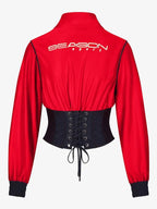 Formula 1 Women’s Red Cropped Track Jacket