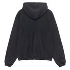 Stussy Unisex Outline Zip Hoodie Black