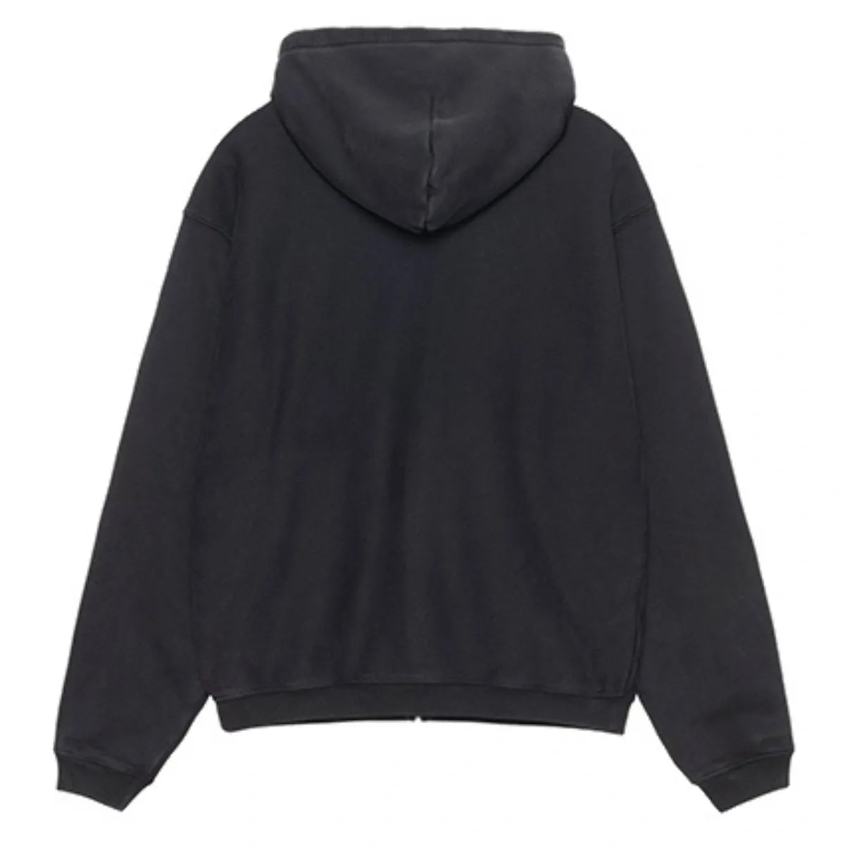 Stussy Unisex Outline Zip Hoodie Black