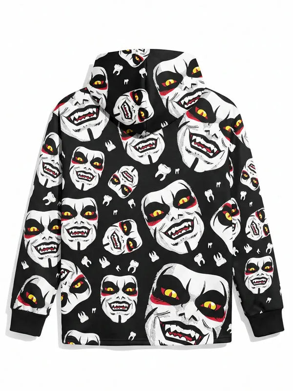 WWE Danhausen AOP Zip Up Hooded Jacket