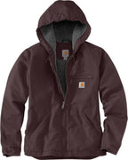 Carhartt Active Jacket Dusty Rose Sherpa Lined Hooded Coat
