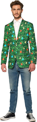 Green Christmas Blazer