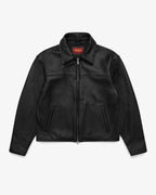 Mutimer Black Leather Jacket