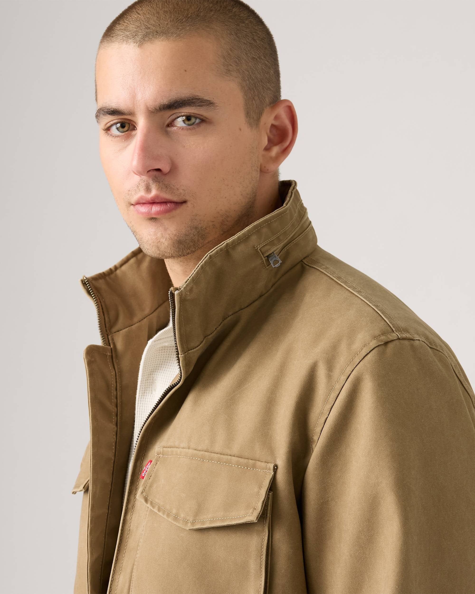 Levi's Men's Military Two Chest Pocket Jacket
