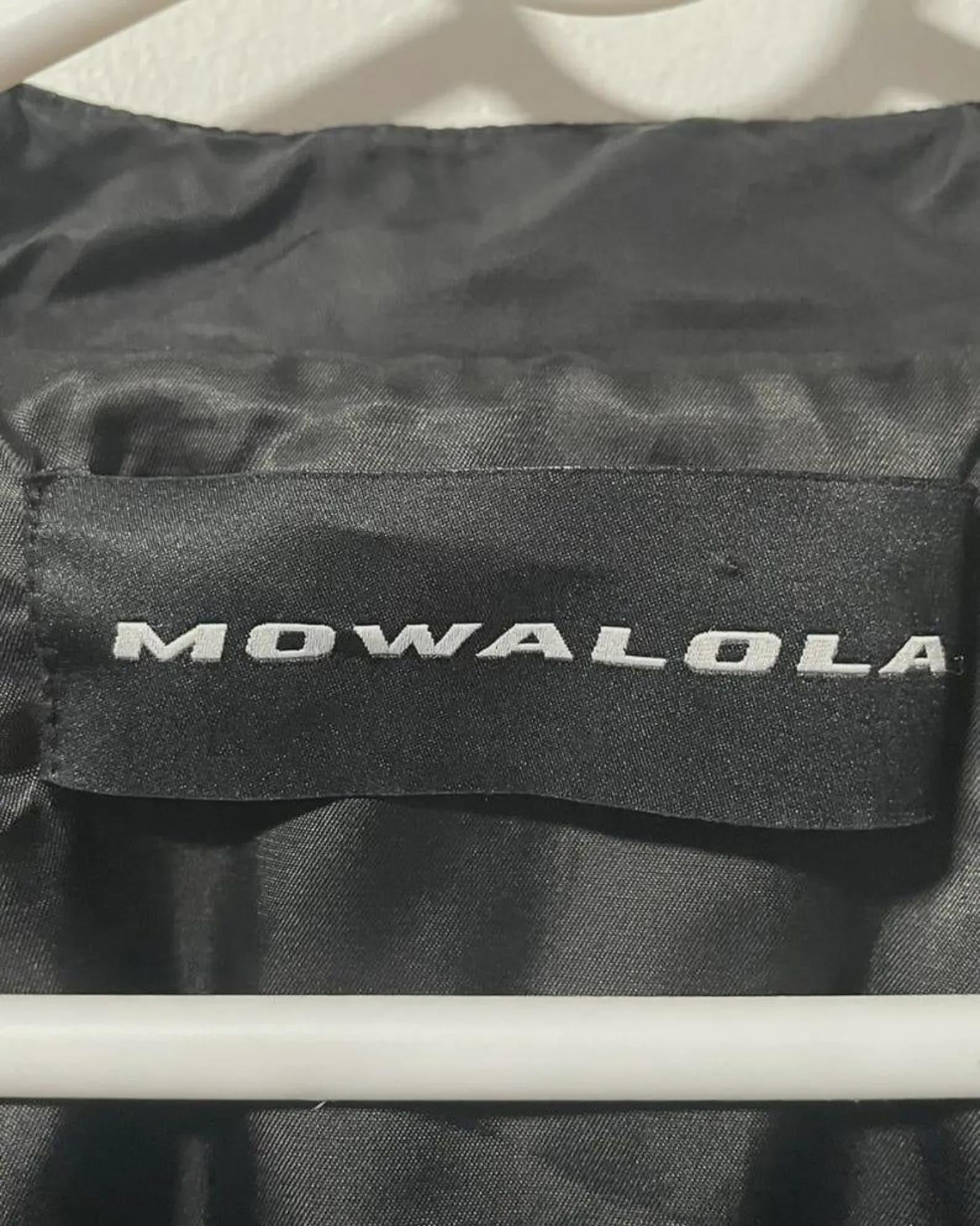 Mowalola Runway My City Vintage Bomber Jackets In Black