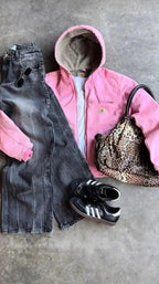 Carhartt Dusty Rose Pink Hooded Active Jackets