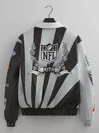 Kith x Jeff Hamilton NFL Raiders Leather Varsity Jacket