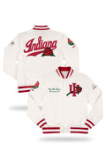 Indiana Hoosiers 2026 Rose Bowl White Varsity Jacket