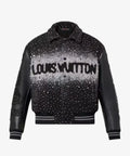 J-hope X Louis Vuitton Black Varsity Jacket