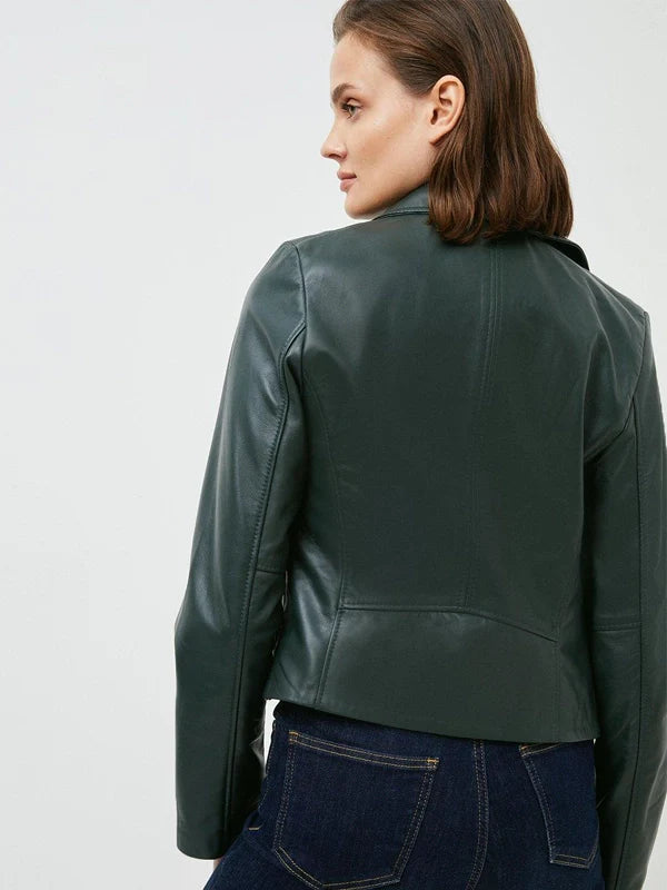 karen-millen-leather-jacket-green