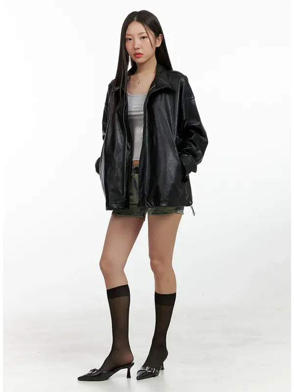 Korean Leather Jacket