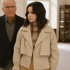 Only Murders in the Building S05 Mabel Mora Beige Jacket