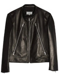 Maison Margiela 5 Zip Leather Jacket