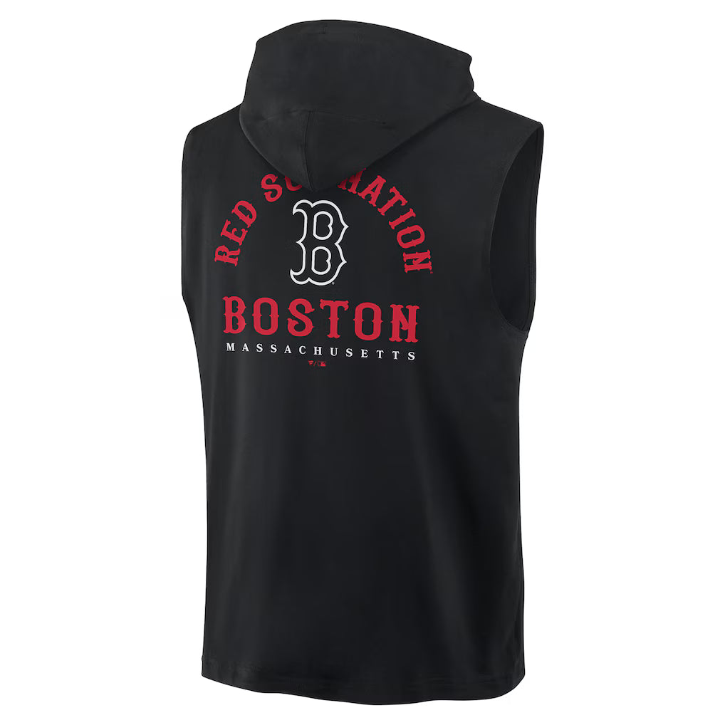 Boston Red Sox Sleeveless Hoodie