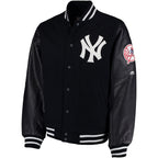 New York Yankees Majestic Navy Varsity Jacket