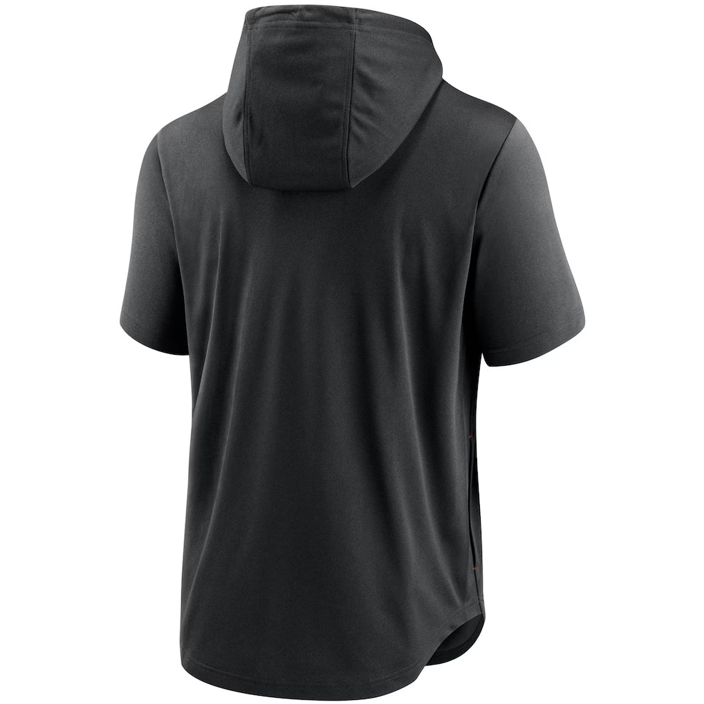 Baltimore Orioles Short Sleeve Hoodie