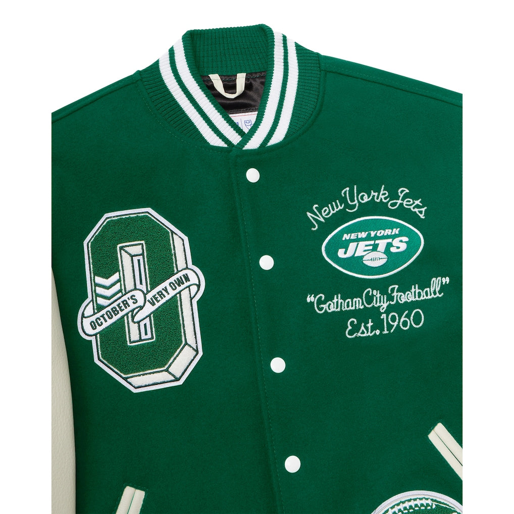 OVO x NFL New York Jets Varsity Jacket