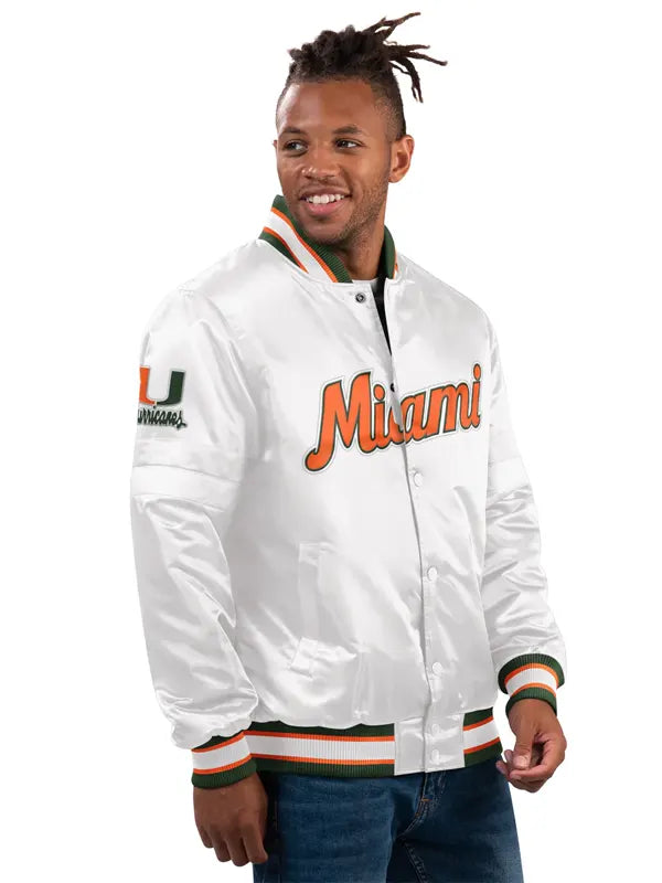 Miami Hurricanes Jacket Vintage